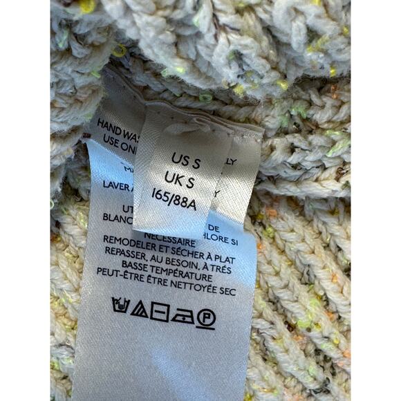 Free People Cream Ivory Confetti Cowl Neck Sweater - Picture 10 of 10